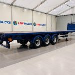 SDC Tri Axle PSK Extendable Flatbed Trailer - thumbnail