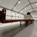 Montracon Tri Axle Flatbed Brick Grab Trailer - thumbnail