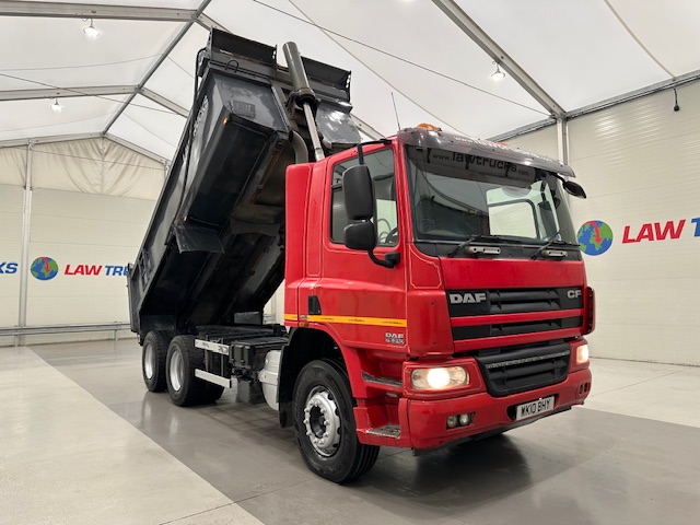 DAF CF75 310 6×4 Day Cab Steel Tipper