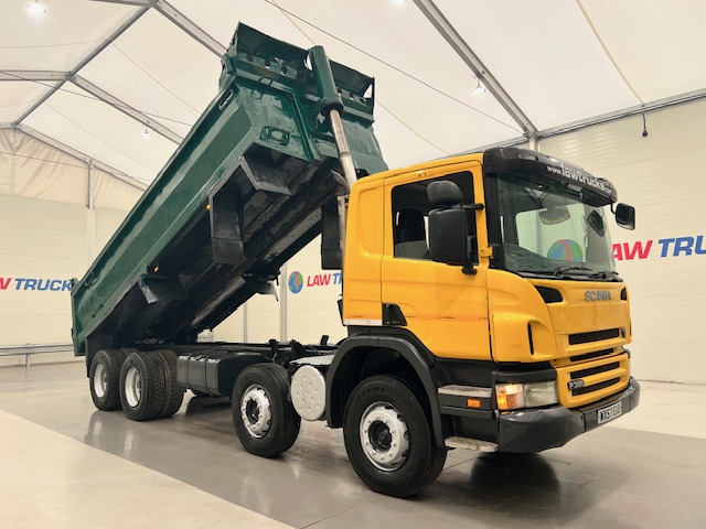 Scania P380 8×4 Day Cab Steel Tipper Manual