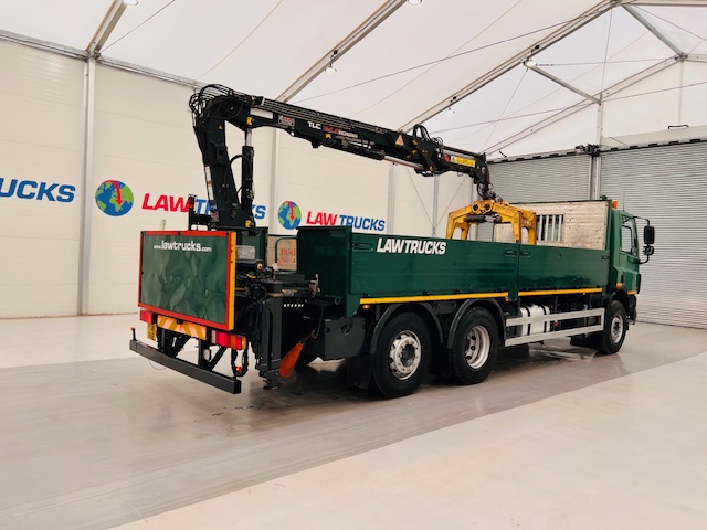 DAF CF75 310 Rear Lift Day Cab Dropside Brick Grab