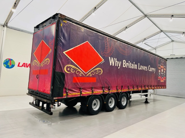 Don Bur Tri Axle 4.80m Curtainsider Trailer