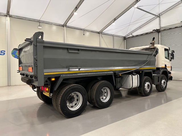Scania P400 8×4 Rest Cab Steel Tipper