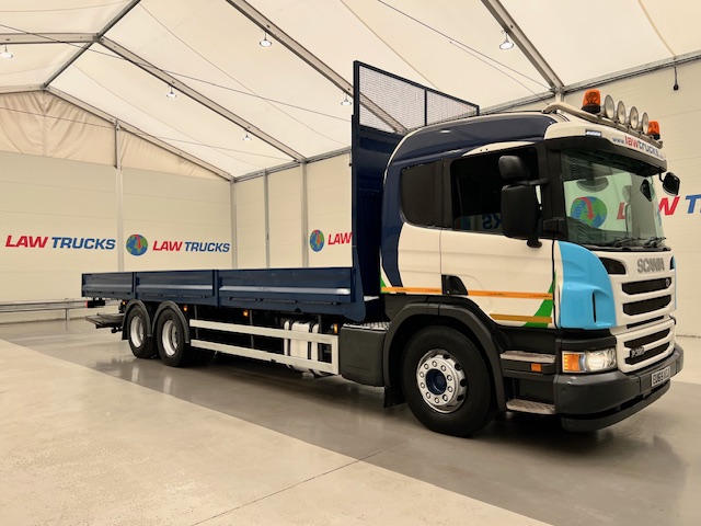 Scania P320 6×2 10 Tyre Sleeper Cab Dropside