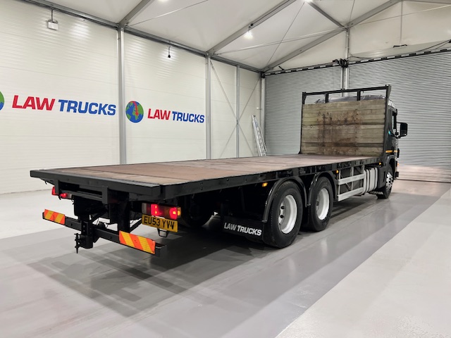 Scania P94 300 6×2 10 Tyre Rear Lift Flatbed