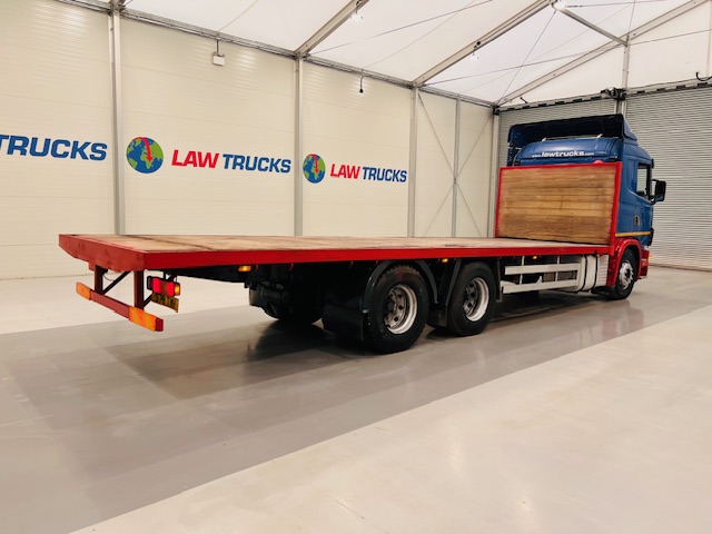 Scania 144 460 10 Tyre Sleeper Cab Flatbed