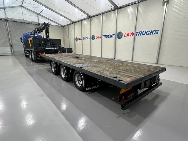 Scania R420 6×2 Rear Lift Brick Grab Drawbar