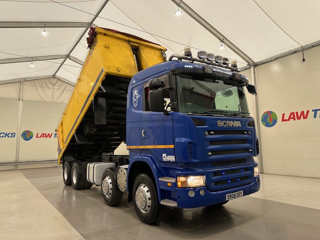 Scania R380 8×4 Sleeper Cab Tipper
