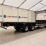 Scania R420 10 Tyre Rear Lift Flatbed - thumbnail