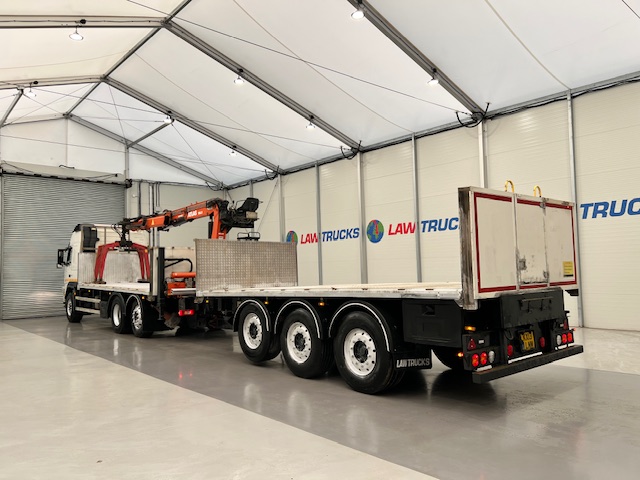 Volvo FM 450 Dropside Brick Grab Drawbar