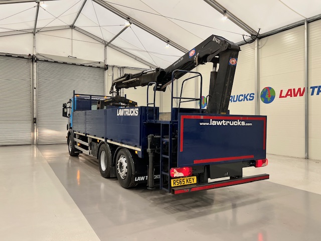 Scania P280 6×2 Rear Lift Dropside Brick Grab