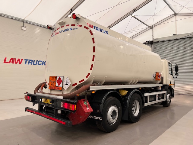 DAF CF75 360 6×2 20000 Litre Tanker