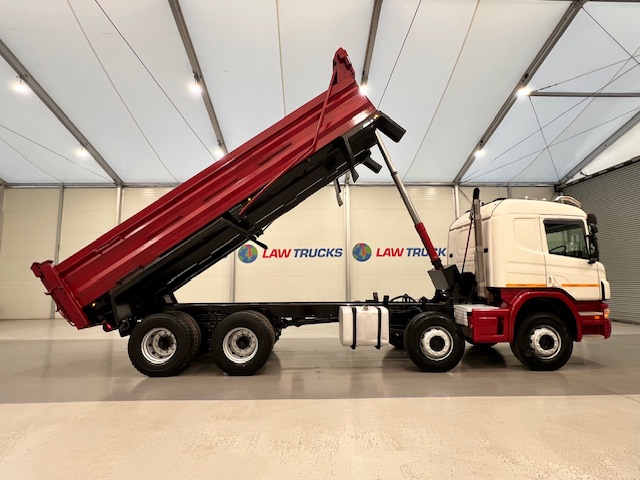 Scania P400 8×4 Sleeper Cab Steel Tipper