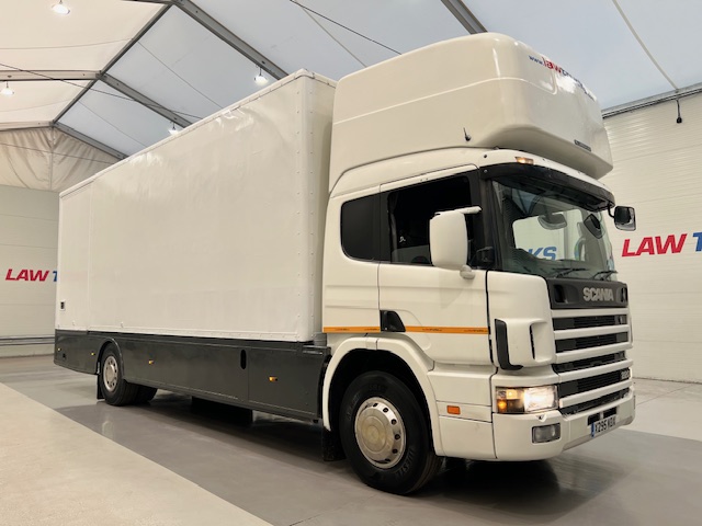 Scania P94 220 4×2 Sleeper Cab Box Van Manual