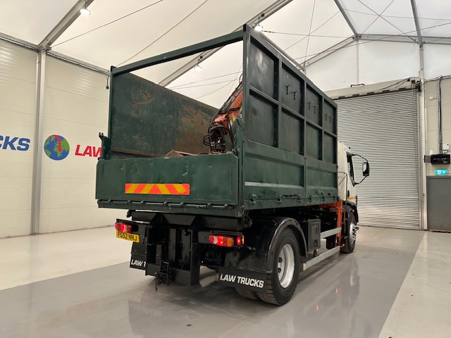 DAF LF55 220 4×2 Steel Tipper Grab Manual