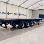 SDC Tri Axle PSK Extendable Flatbed Trailer - thumbnail