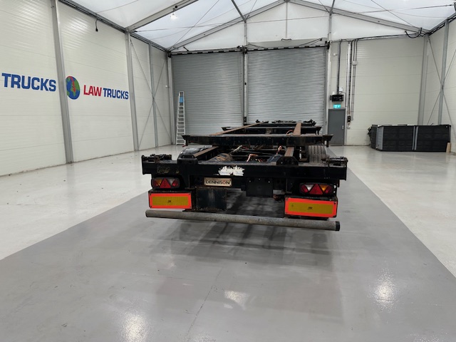 Dennison Tri Axle Sliding Skeletal Trailer BPW