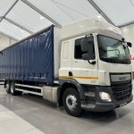 DAF CF 330 6×2 Rear Lift Sleeper Cab Curtainsider - thumbnail
