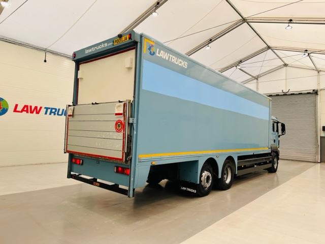 MAN TGS 26.360 6×2 Sleeper Cab Box Van