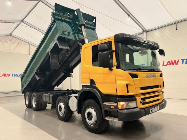 Scania P380 8×4 Day Cab Steel Tipper Manual