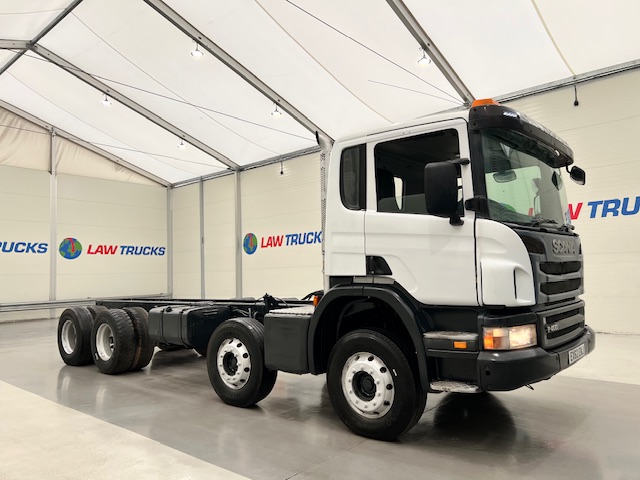 Scania P400 8×4 Day Cab Chassis