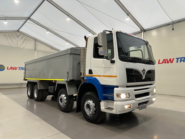 Foden Alpha 380 8×4 Day Cab Steel Tipper