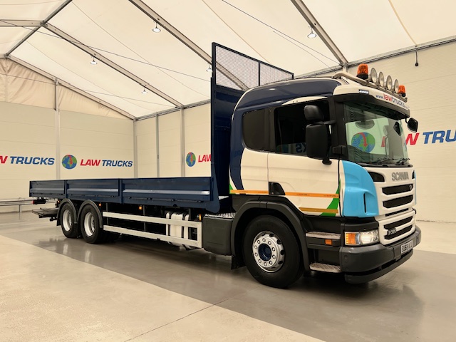 Scania P320 6×2 10 Tyre Sleeper Cab Dropside