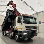 DAF CF85 410 8×4 Day Cab Steel Tipper Grab - thumbnail