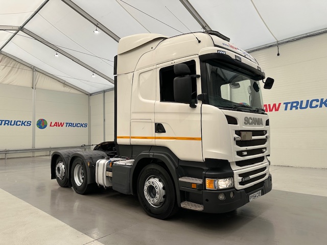 Scania R450 6×2 Rear Lift Highline Tractor Unit PTO