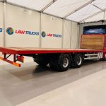 Scania 144 460 10 Tyre Sleeper Cab Flatbed - thumbnail