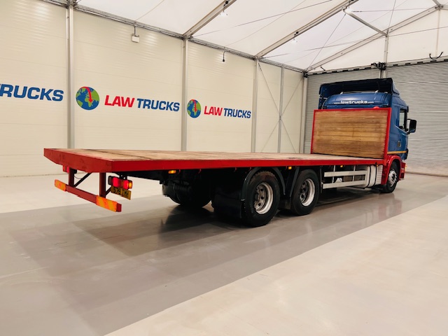 Scania 144 460 10 Tyre Sleeper Cab Flatbed