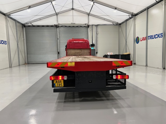 Scania P320 6×2 10 Tyre Rear Lift Flatbed