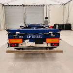 Montracon Tri Axle Sliding Skeletal Trailer BPW - thumbnail
