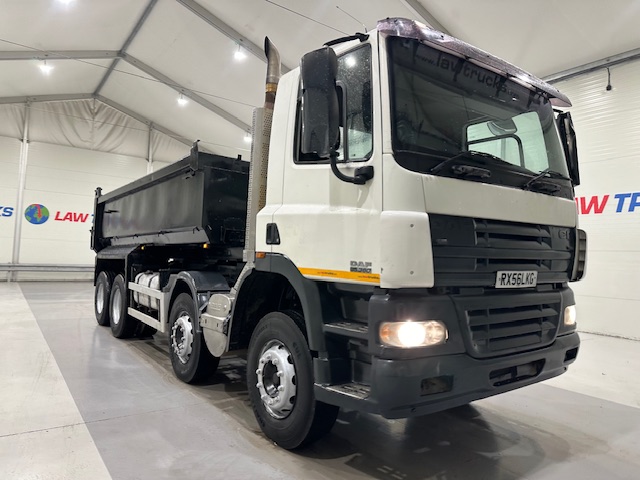 DAF CF85 360 8×4 Day Cab Steel Tipper