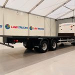 Scania R420 10 Tyre Rear Lift Flatbed - thumbnail