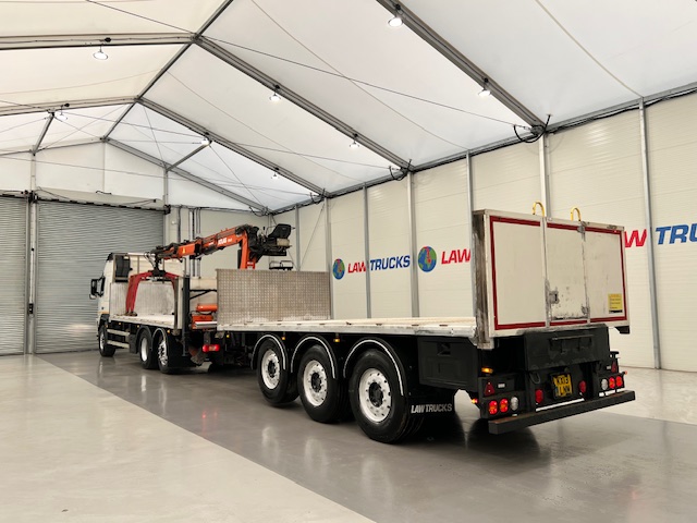 Volvo FM 450 Dropside Brick Grab Drawbar