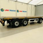 Fruehauf  Tri Axle Flatbed Drawbar Trailer - thumbnail