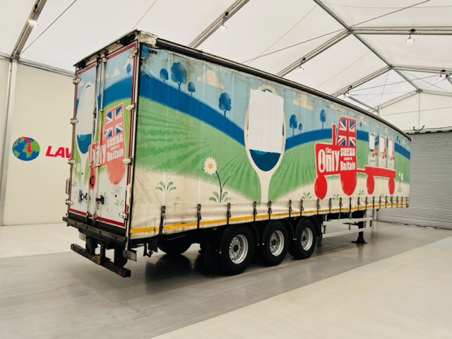 Don Bur Tri Axle 4.40m Curtainsider Trailer