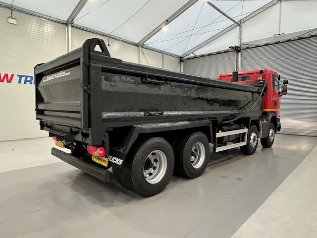 Scania G410 8×4 Sleeper Cab Steel Tipper