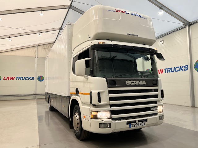Scania P94 220 4×2 Sleeper Cab Box Van Manual