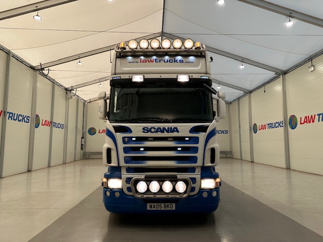 Scania R580 6×2 10 Tyre Rear Lift Tractor Unit PTO