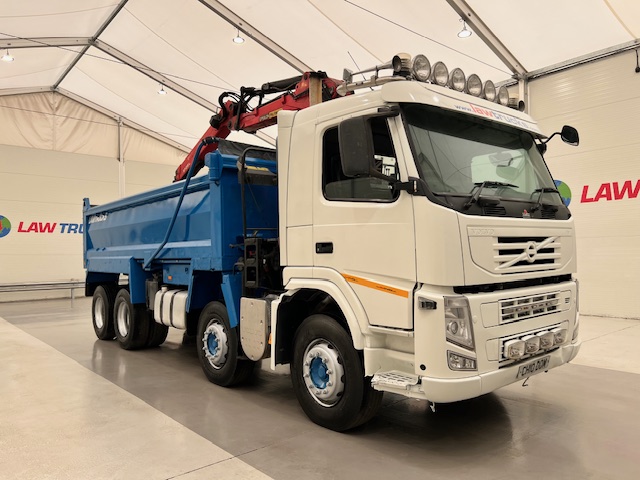 Volvo FM 460 8×4 Steel Tipper Grab