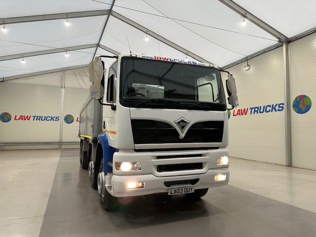 Foden Alpha 380 8×4 Day Cab Steel Tipper