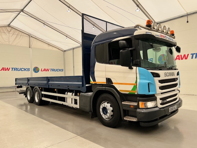 Scania P320 6×2 10 Tyre Sleeper Cab Dropside