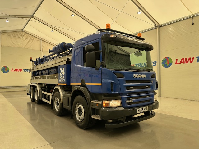 Scania P420 8×4 Sleeper Cab Vacuum Tanker