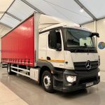 Mercedes Actros 1824 4×2 Sleeper Cab Curtainsider - thumbnail