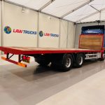 Scania 144 460 10 Tyre Sleeper Cab Flatbed - thumbnail