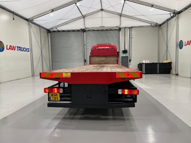 Scania P320 6×2 10 Tyre Rear Lift Flatbed