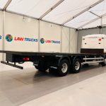 Scania R420 10 Tyre Rear Lift Flatbed - thumbnail