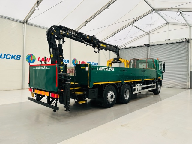 DAF CF75 310 Rear Lift Day Cab Dropside Brick Grab